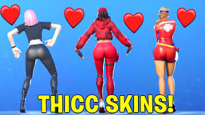 Top 100 thicc fortnite skins in real life!!!! Top 25 Best Thicc Dances Emotes In Fortnite Thicc Fortnite Skins Youtube
