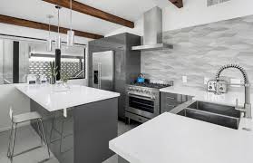 If you already have a granite countertop, you may be wondering what backsplash tile looks best? 30 Gray And White Kitchen Ideas Designing Idea