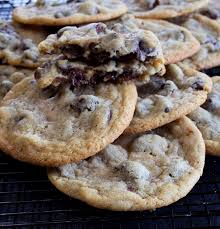 Homemade chocolate chip cookies from the 1989 pillsbury cookbook! Thin Chewy Chocolate Chip Cookies My Country Table