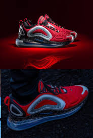 Undercover X Nike Airmax720 Red Red And Blue Clothes Stand Air Max