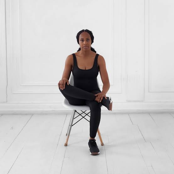 Seated Hip External Rotator Stretch - Exercise Guide | Motra