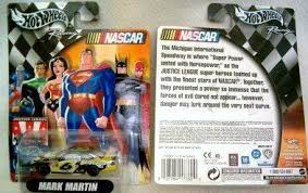 More buying choices $9.00 (5 new offers). Hot Wheels Nascar Racing Justice League 6 Mark Martin Batman Pfizer 1 64 Scale Car By 2004 Mattel 12 89 Die Games Diecast Cars Toys Games
