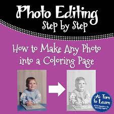 Avoid choosing images with people wearing sunglasses, they print kinda funky looking! How To Make Any Picture A Coloring Page A Turn To Learn