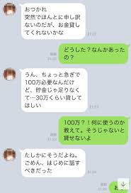 100万円貸して 友人からの突然のline その真相とは Bizspa フレッシュ