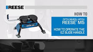 A fifth wheel hitch can handle up to more than 30,000 lbs. How To Adjust The T Pin Handles On The Reese M5 Youtube