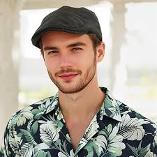 Mens Caps Men's Newsboy Cap Retro Classic Beret Ivy Irish Gentleman Hat  Cabbie Mens Flat Cap
