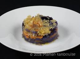 Gratin De Patate Douce Et Vitelotte Maman Tambouille Gratin Patate Douce Recette Pomme De Terre Pomme De Terre Vitelotte