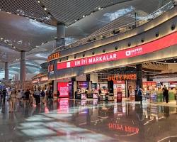 伊斯坦堡新機場免稅購物區的圖片