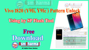 How to pattern lock remove vivo y91i umt pro dongle mtk done: Vivo 1820 Y91i Y91c Frp Pattern Unlock By Sp Flash Tool