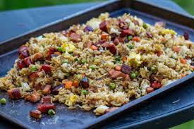 Hibachi Style Griddle Pork Fried Rice Restaurant Style Fried Rice At Home Recipe In 2020 Fried Rice I Love Food Easy Pork
