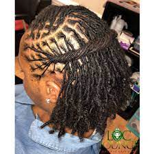 Swipe Flat Twist Hang Time On 11 Month Locs Book In Bio Locs Hairstyles Hair Styles Short Locs Hairstyles