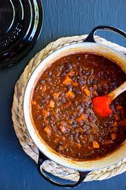 Spaghetti Squash Sweet Potato Black Bean Chili She Likes Food