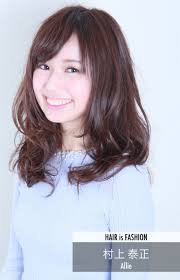 allie 村上 泰正 medium hair styles long hair styles hair