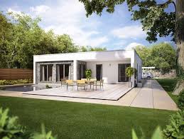 Evolution 100 V7 Bien Zenker Fertighaus Mit Flachdach Bilder Grundrisse Preise Jetzt Ansehen A Fertighaus Bungalow Fertigbungalow Fertighaus Preis