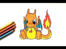 Voir plus d'idées sur le thème dessin pokemon, pokémon, pikachu. Dessin Dracaufeu Kawaii Pokemon Youtube