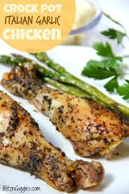 Crock Pot Italian Garlic Chicken Recipe Crockpot Chicken Leg Recipes Crockpot Chicken Legs Chicken Crockpot Recipes