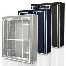 Neue schiebetüren aus stoff sind sein rezept. Faltschrank Stoffkleiderschrank Stoffschrank Textilschrank Kleiderschrank Stoff Ebay