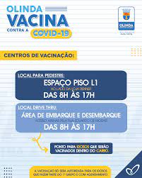 Trabalhadores da saúde seguem sendo vacinados. A Vacinacao Contra A Covid 19 Shopping Patteo Olinda Facebook