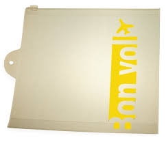 Annonceurs, cap sur la mobilité ! Trousse De Voyage Transparente Imprime Bon Vol Pas Cher Achat En Ligne Zodio