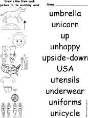 As anyone who has ever learned a language knows, translation between languages is difficult. Letter U Alphabet Activities At Enchantedlearning Com