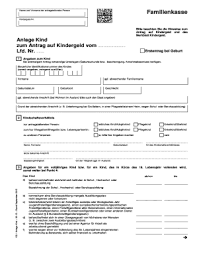 Welche unterlagen müssen mitgebracht aus dem forum zum thema kindergeld beantragen. Anlage Kind Zum Antrag Auf Kindergeld Vom Lfd Nr Fill Online Printable Fillable Blank Pdffiller