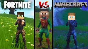 Download and play fortnite mobile on pc. When Minecraft Players Play Fortnite Youtube