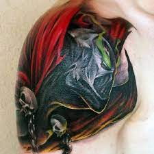 Available in a range of colours and styles for men, women, and everyone. 40 Spawn Tattoo Designs For Men Antihero Ink Ideas