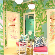 Lilly Pulitzer International Plaza Fitting Room Area In Tampa Colourful Living Room Decor Home Decor