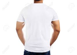 Aching for back pain relief? White Casual T Shirt Pattern On Men S Body Isolated On White Stock Photo Picture And Royalty Free Image Image 55451715