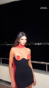 Kendall Jenner Pasties Dress Candid Video Leaked - Influencers GoneWild
