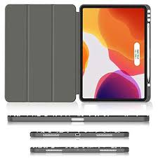 Soke New Ipad Pro 12 9 Case 2020 2018 With Pencil Holder Full Body Protection Apple Pencil Charging Auto Wake Sleep Soft Tpu Back Cover For 2020 Ipad In 2020 Ipad Pro 12 9 Ipad Pro 12 Ipad Pro
