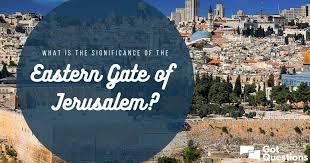 Through the eye of the needle. What Is The Significance Of The Eastern Gate Of Jerusalem Gotquestions Org