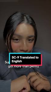 Sc 9 English Translation in English