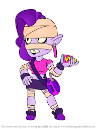 Step by step drawing tutorial on how to draw bibi from brawl stars. Learn How To Draw Emz From Brawl Stars Brawl Stars Step By Step Drawing Tutorials