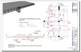 Reinforced Concrete Constant Width Cantilever Slab Detail Reinforced Concrete Concrete Retaining Walls Concrete Footings