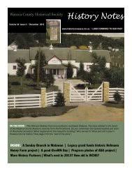 Maybe you would like to learn more about one of these? History Notes Waseca County Historical Society
