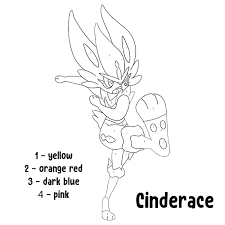 You can only unlock them after you complete the second part of the story. Cinderace Color By Number Pokemon Pokemon Coloring Pages Pokemon Pokemon Coloring