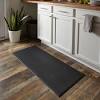 The most common kitchen sink mat material is wool. 1