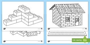 Many of them have a special purpose. Building Brick Colouring Pages Teacher Made