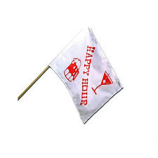 There are lots of them, but how a person acts when they are upset, how they react and communicate or don't communicate when something goes wrong is a big deal. Flags Camco Happy Hour Flag Polyester With Wood Post 12 X 18