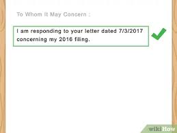 We did not find results for: 3 Ways To Write A Letter To The Irs Wikihow