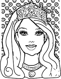Barbie Face Coloring Pages From The Thousand Images On The Web Concerning Barbie Face Coloring P Barbie Coloring Pages Barbie Coloring Unicorn Coloring Pages