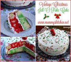 Prepare cake mix as directed on package. Christmas Poke Cake Fr Van Cake Straw Cherry Rasp Jello Lime Jello Cool Whip And Sprinkles Poke Cake Christmas Baking Festive Desserts