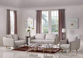 Amazon.com: Divani Casa Dakota Modern Beige Fabric Sofa Set Beige/Beige :  Home & Kitchen