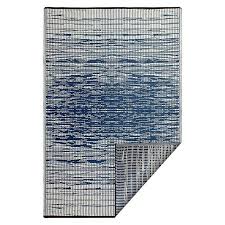 Teppich bauhaus von nobilis erhätlich auf etoffe.com. Outdoor Teppich Brooklyn Blau Weiss 240 X 150 Cm 100 Polypropylen Bauhaus