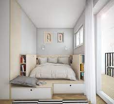 Ein fehler, denn die einrichtung im schlafzimmer leistet einen wichtigen beitrag zu ihrer schlafhygiene. Kleines Schlafzimmer Einrichten 25 Ideen Und Beispiele Fur Raumlosung