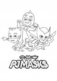 Pyjamasques dessin a imprimer et dessin a colorier gratuit. Coloriage Pj Masks Coloriages Pour Enfants