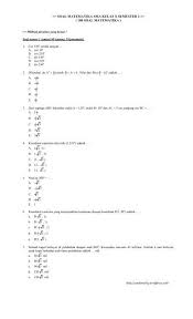 Download soal matematika pts uts kelas x semester genap 2020 soal matematika smk kelas 10 semester 1. 100 Soal Matematika Sma Kls X Smt 2