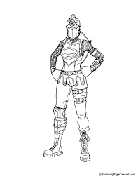 In this section you will find many coloring pages from the popular fortnite game. Fortnite Red Knight 01 Coloring Page Coloring Page Central