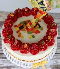 Haribo Goldbaren Wickeltorte 4 Geburtstagskuchen Torten Tortendesign